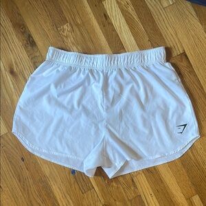 Gymshark White Women's Athletic Shorts